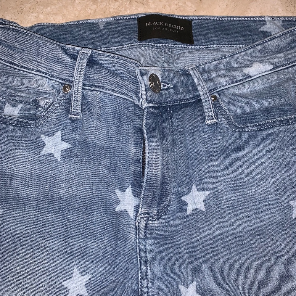 Black Orchid Lucky Star Skinny Jeans Size 25